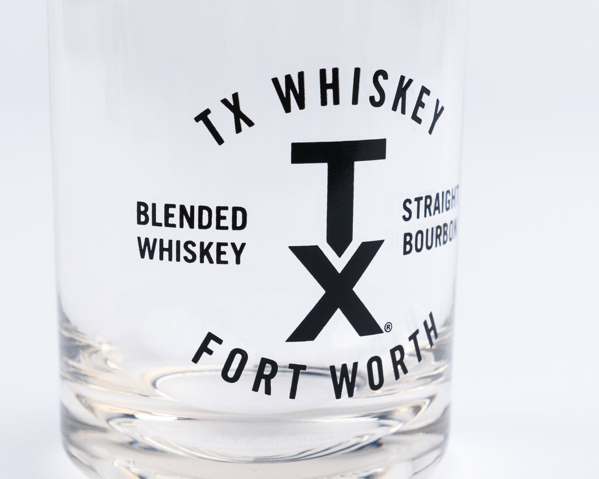 Silicone Clear Rocks Glass TX/BO – TX Whiskey