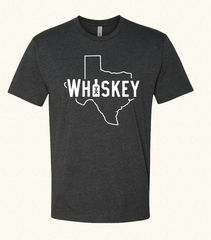 "TX Outline" Tee - Charcoal