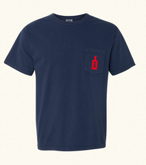 Bottle Pocket Tee - Whiskey Ranch Navy