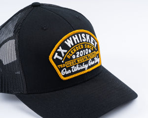 TX Work Badge Hat- Black