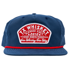 TX Work Badge Hat- Navy & Red