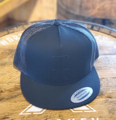 Black TX Logo Mesh-Back Hat