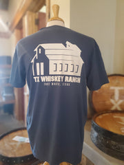Whiskey Ranch Still Tee, Midnight