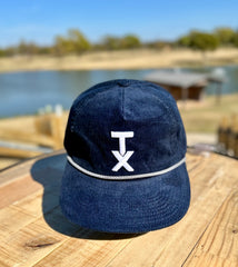 Corduroy Rop Hat - Navy