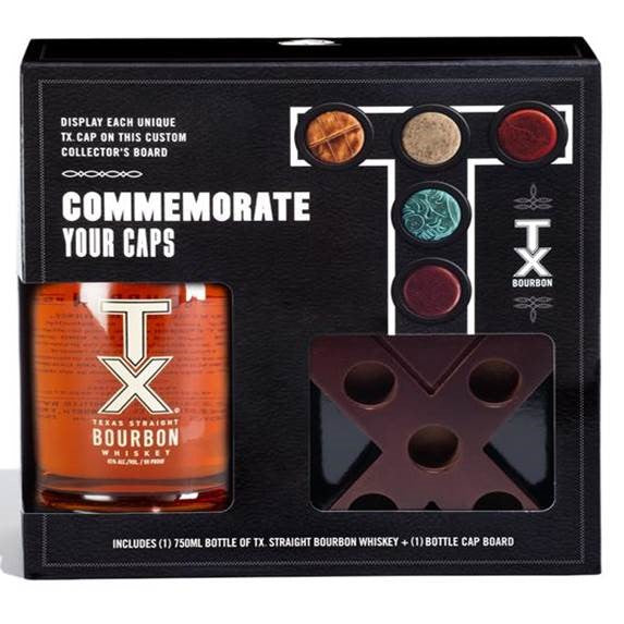 TX Straight Bourbon & Mini Cap Display – TX Whiskey