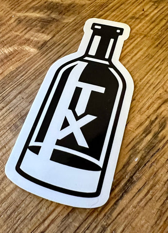 TX Bottle Sticker