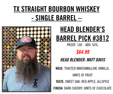 Single Barrel Bottle in Bond Straight Bourbon, 750mL **ONLY AVAILABLE AT WHISKEY RANCH**