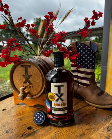 Red, White, & Bourbon! Single Barrel Bottle in Bond Straight Bourbon, 750mL