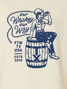 Ladies Crewneck - TXW Barrel Girl