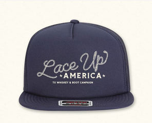 Mesh Back "Lace Up America" Hat