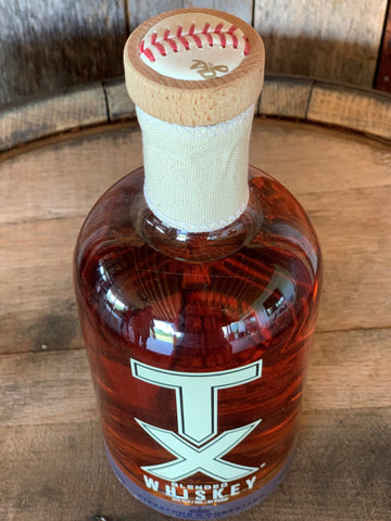 Baseball Cap TX Blended Whiskey 750mL, Engraving  Available!
