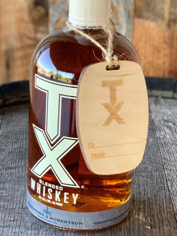 Football Cap TX Blended Whiskey 750mL, Engraving Available!